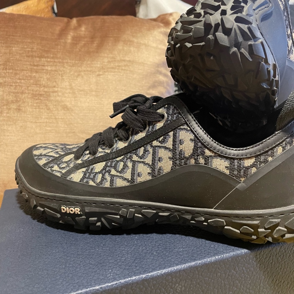 Dior Men's Black Designer Sneakers